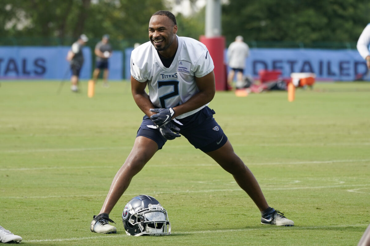 Watch: Titans’ Robert Woods mic’d up at training camp
