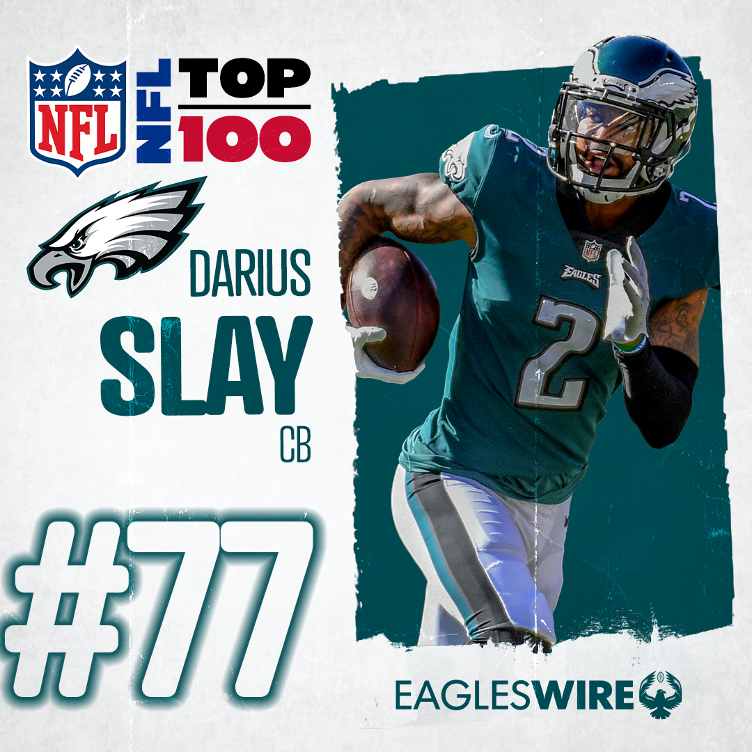 Eagles’ CB Darius Slay lands at No. 77 on the NFL Network’s Top 100 Players list