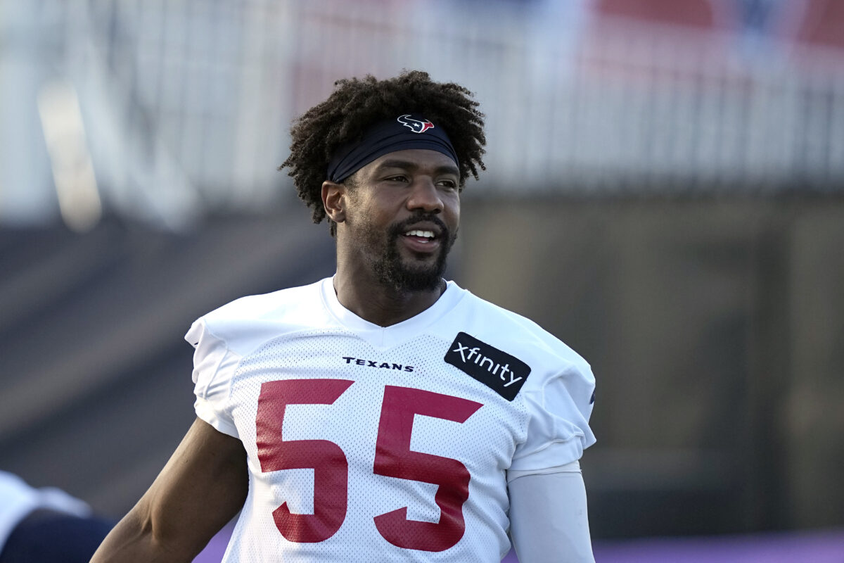 Texans DE Jerry Hughes hasn’t held back in battles with OTs Laremy Tunsil, Tytus Howard