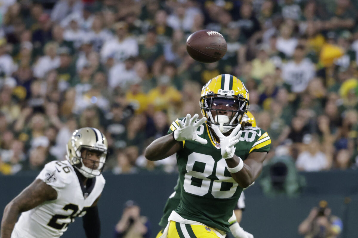 Packers signing WR Juwann Winfree to practice squad
