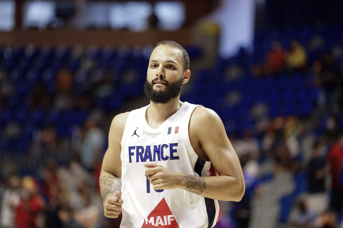 Former Boston Celtics wing Evan Fournier recognizes France is a EuroBasket target
