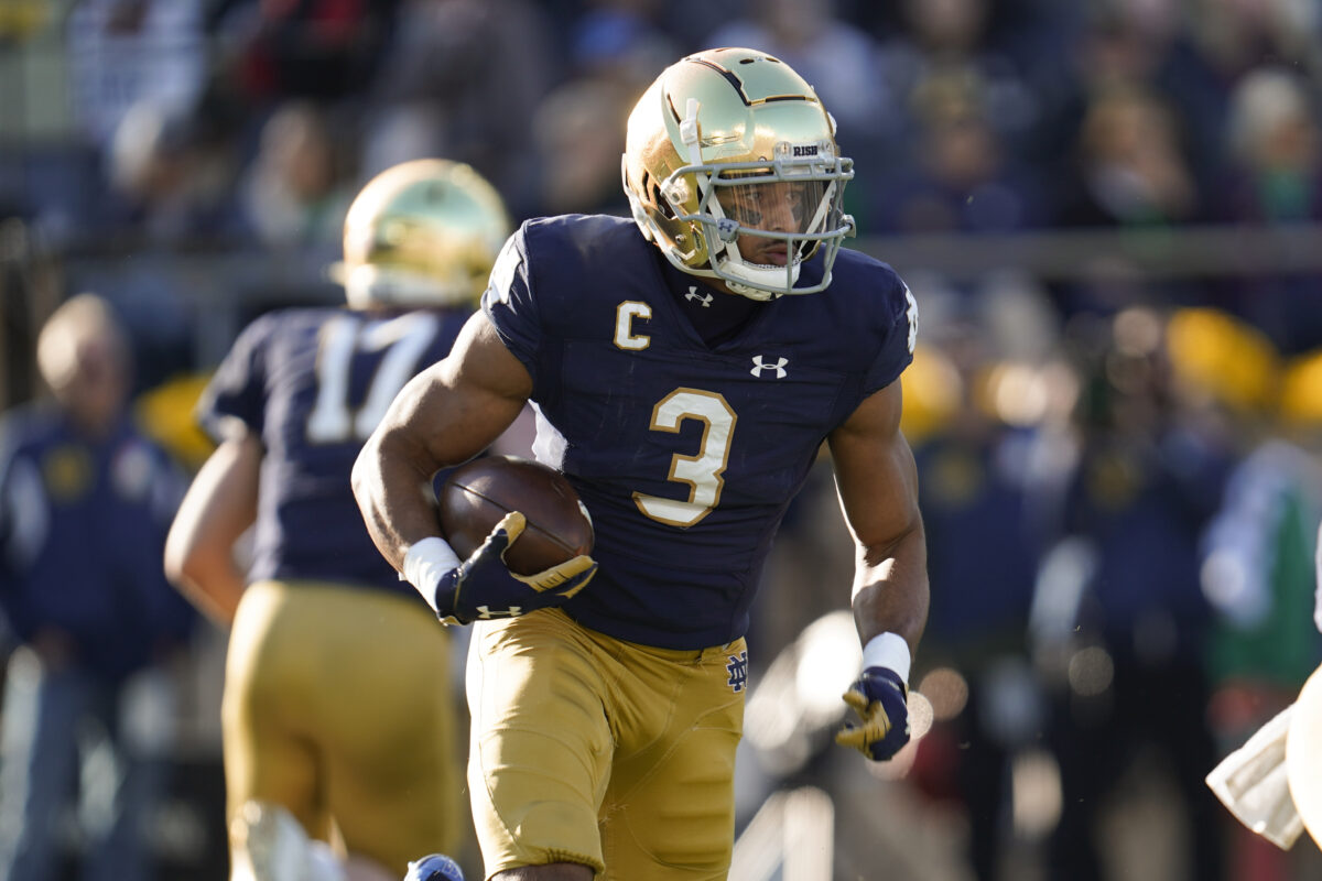 Notre Dame veteran receiver out for 2022