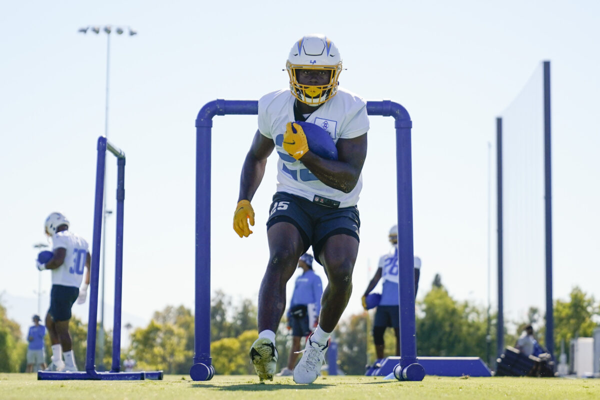 Chargers RB Joshua Kelley ready to show off offseason growth