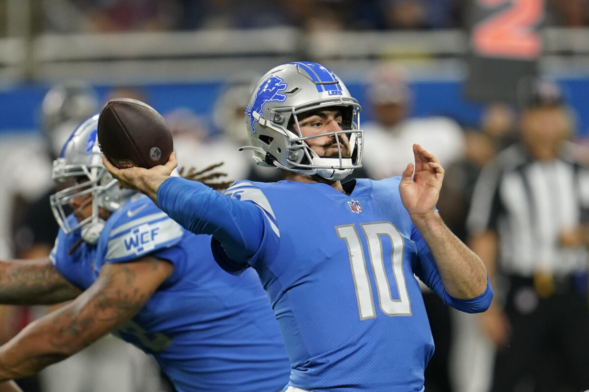 Projecting the Lions’ offense after first preseason game