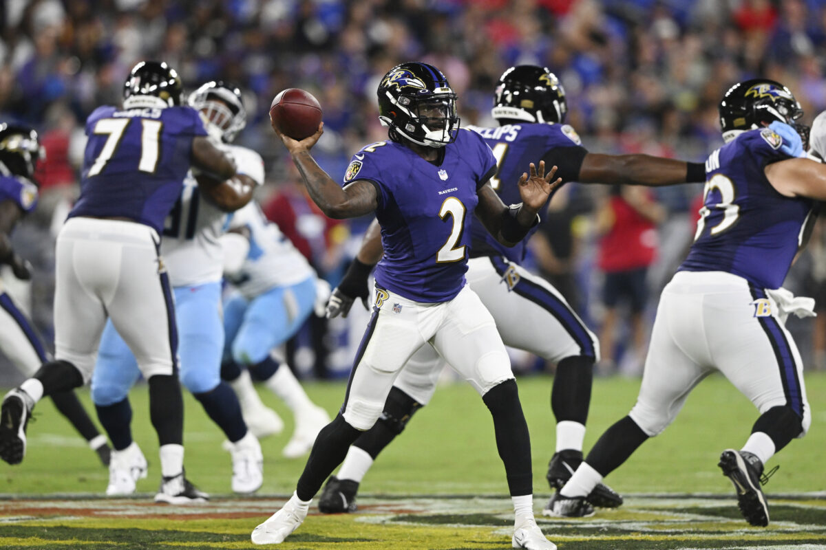 5 takeaways from Ravens’ Week 1 preseason win vs. Titans