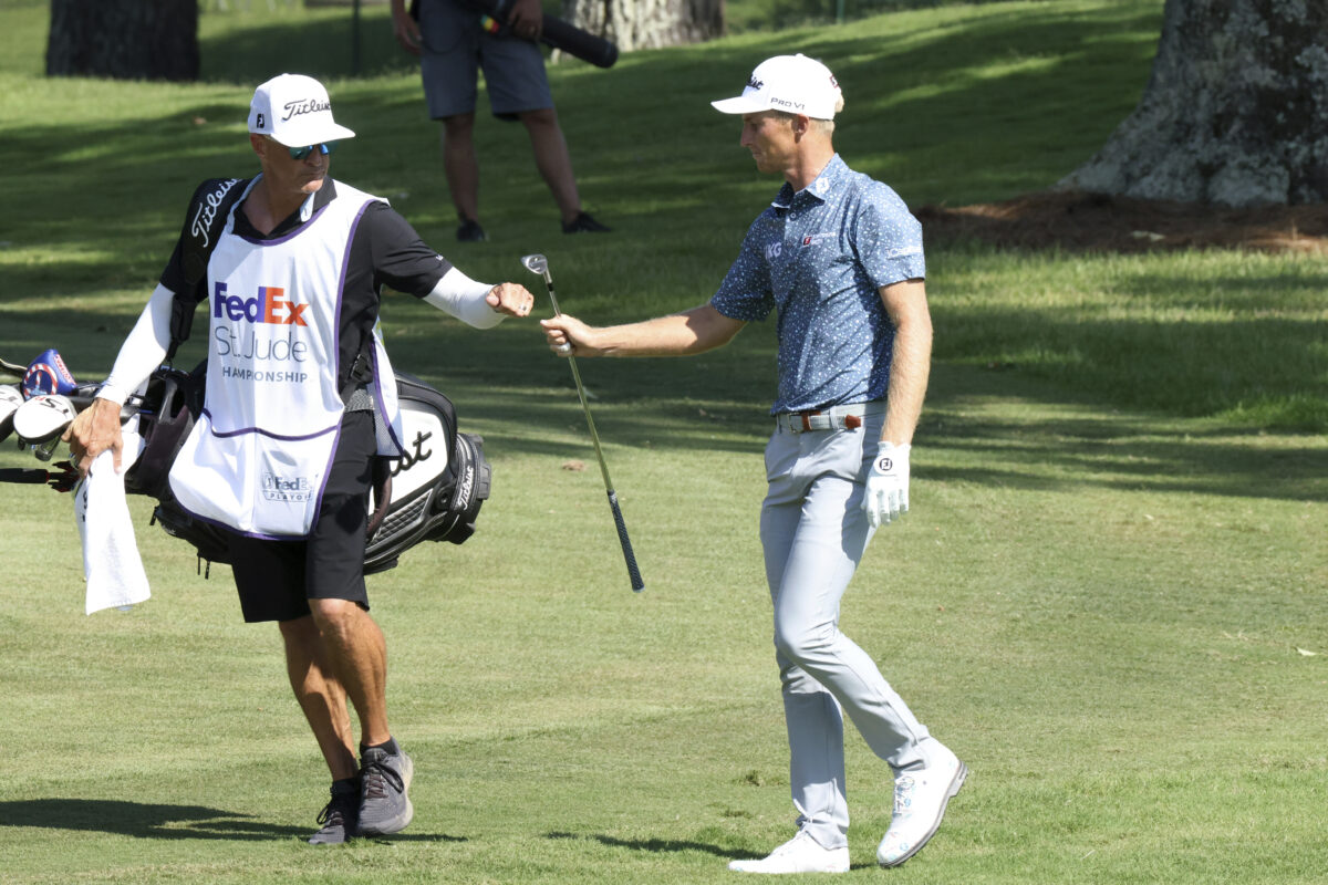 ‘It wasn’t boring, that’s for sure’: Caddie Joel Stock guides Will Zalatoris to first PGA Tour win
