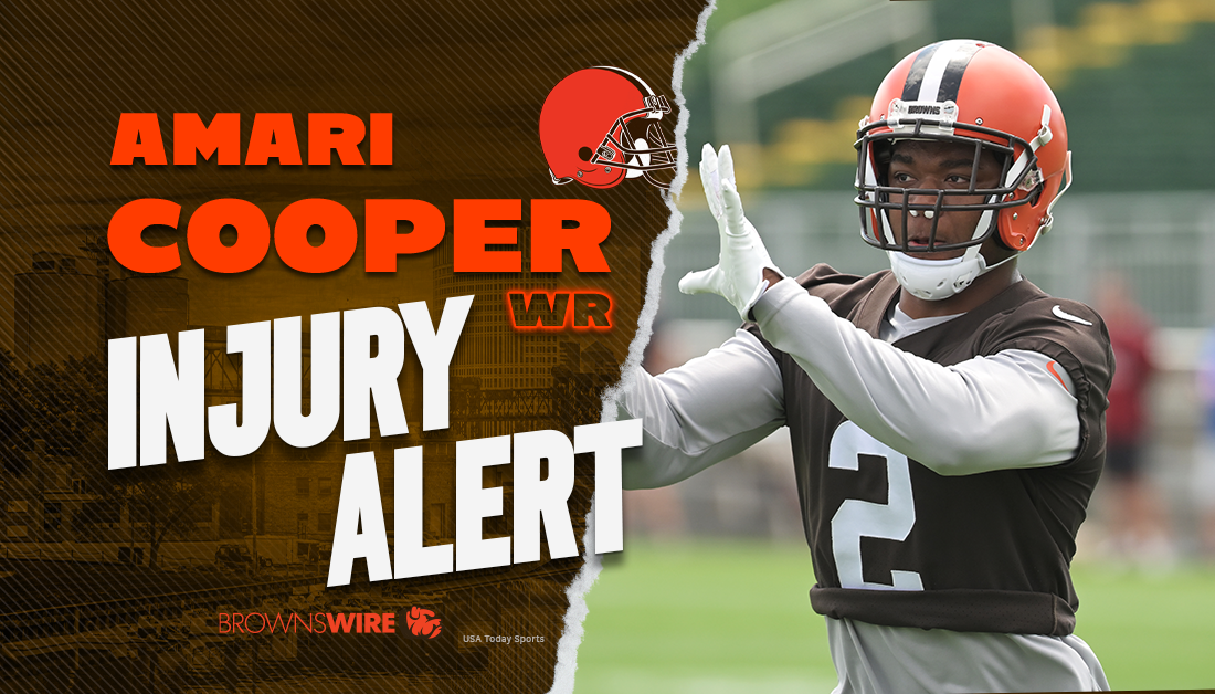 Amari Cooper injury (ankle) update expected Tuesday