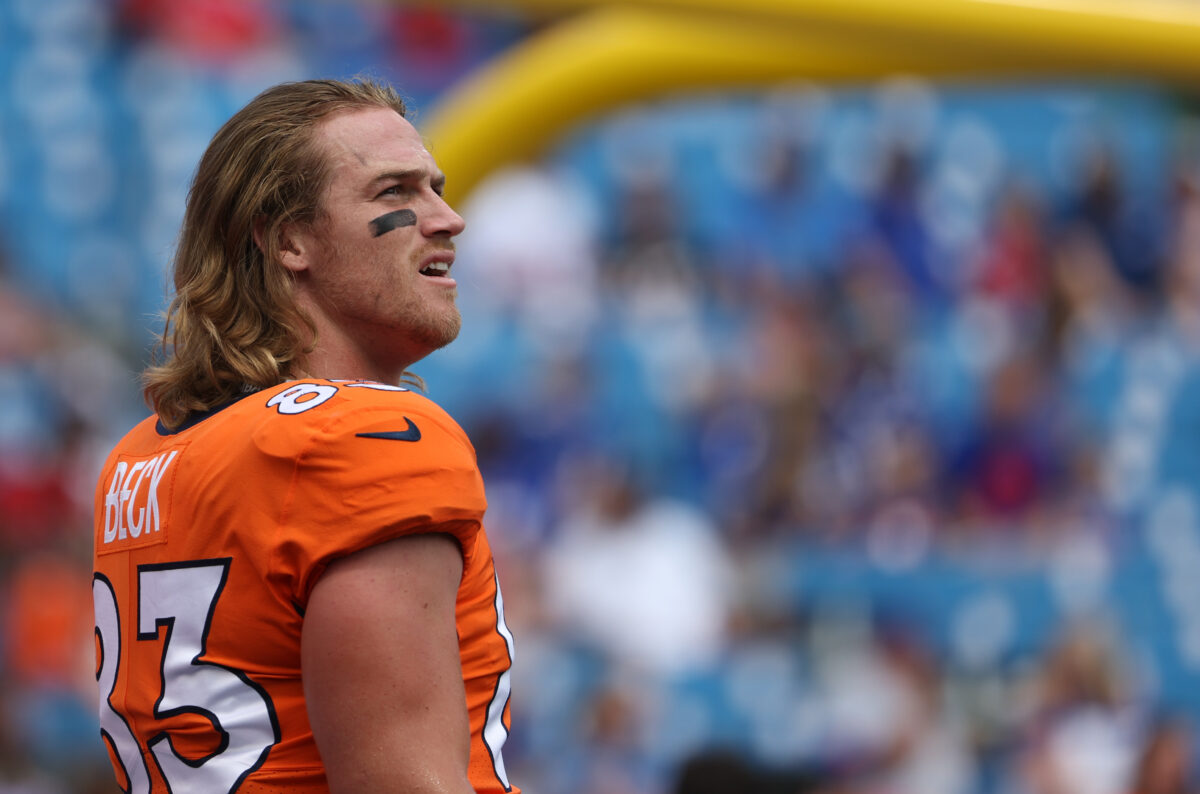 Broncos’ Andrew Beck has done ‘a really good job’ learning FB role