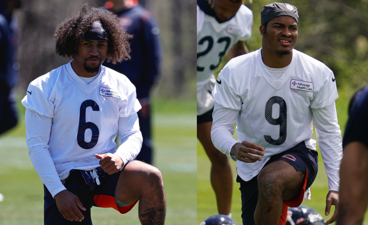 Rookies have been stealing the show at Bears training camp
