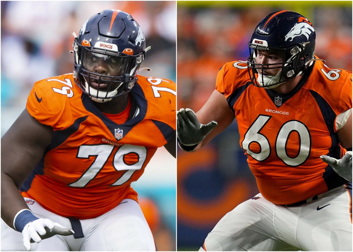 Both of the Broncos’ centers did not practice Tuesday