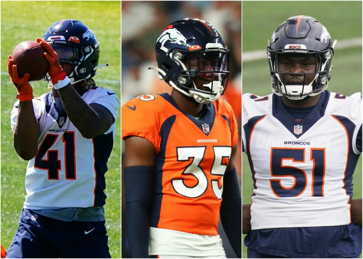 Broncos have cut or traded 3 members of 2021 draft class