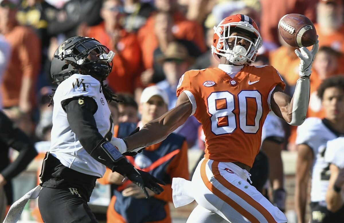 Clemson’s toughest receiver to cover? Freshman DB has two