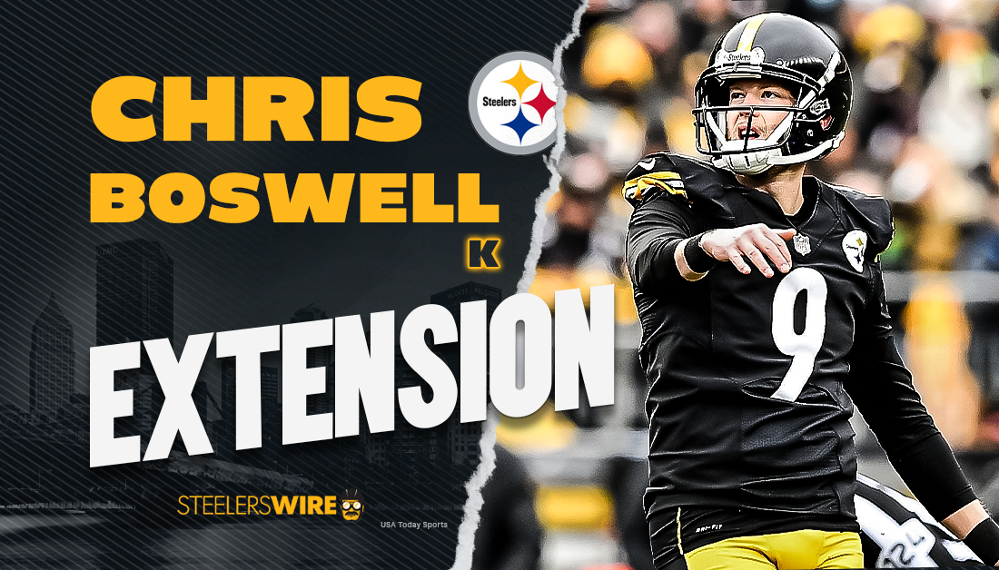 Steelers give K Chris Boswell record-tying contract extension