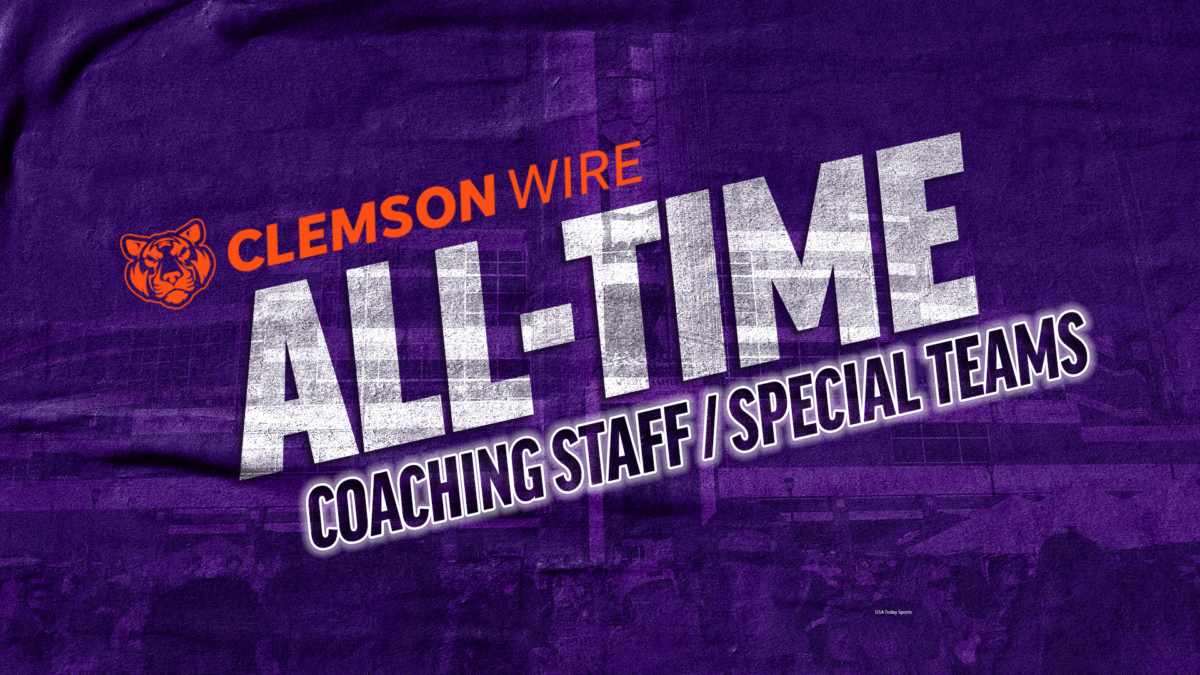 Clemson football all-time roster: Coaches, kickers and specialists