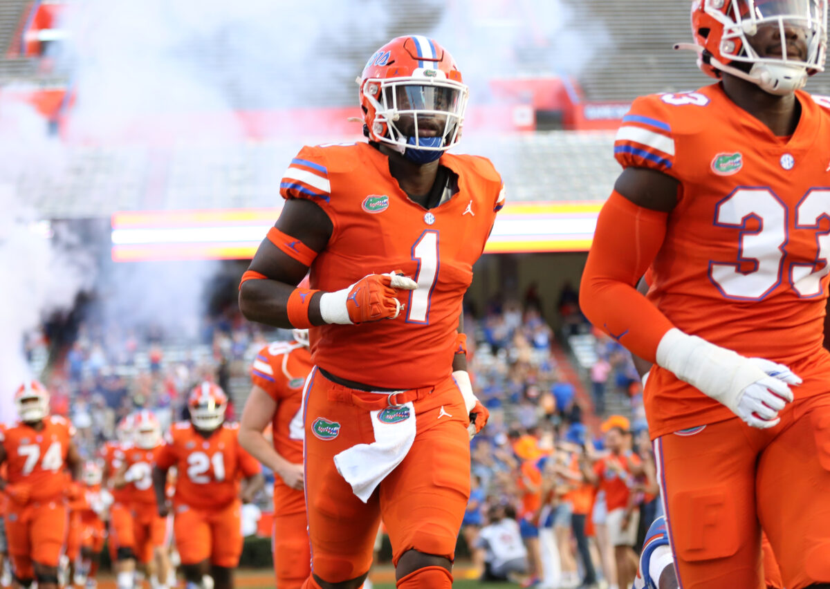 Three Gators ranked inside ESPN’s top 100 college football players for 2022
