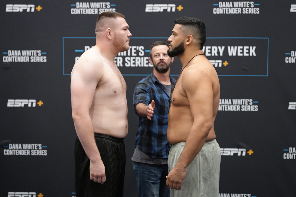 Dana White’s Contender Series 51 live results