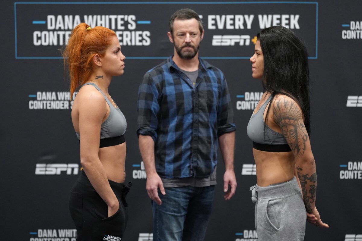 Dana White’s Contender Series 51 faceoff highlights video, photo gallery from Las Vegas