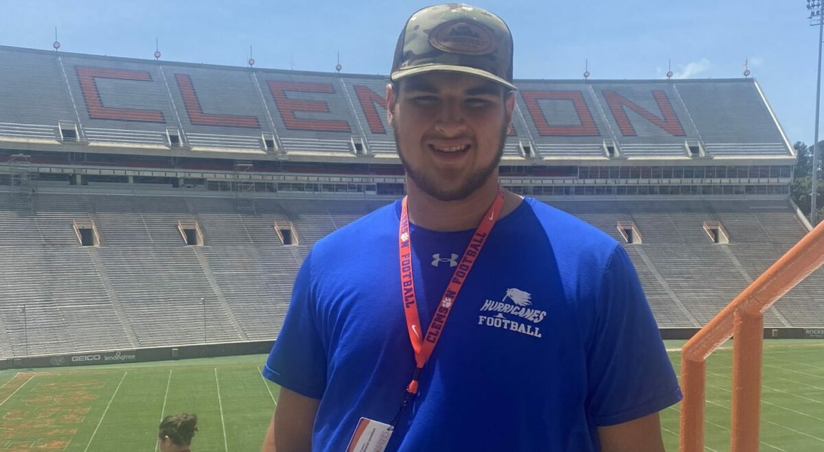 In-state OL, lifelong Clemson fan ‘looking forward’ to suiting up for Tigers