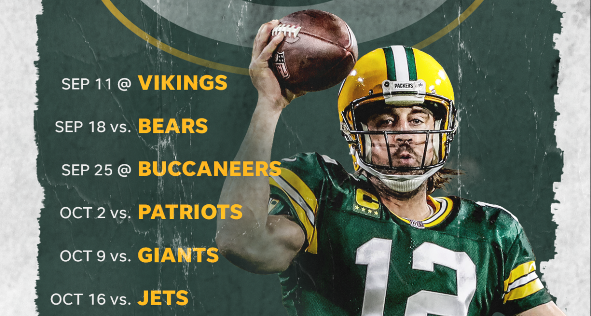 Get your downloadable 2022 Green Bay Packers schedule wallpaper