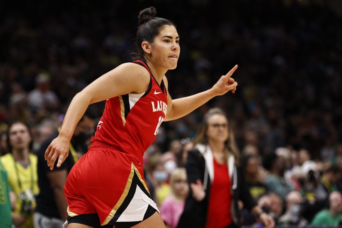 Kelsey Plum just did the sweetest thing for a fan with breast cancer who had meeting the Aces’ star on her bucket list