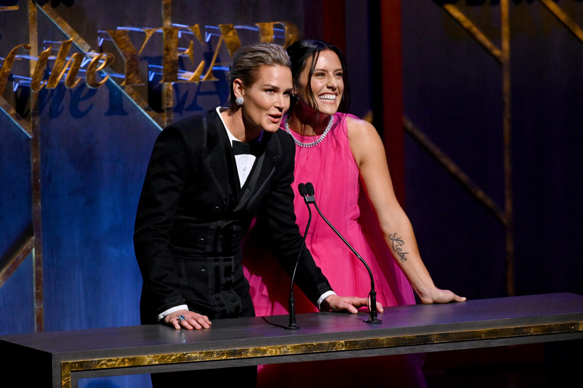 Ashlyn Harris and Ali Krieger have adopted another child