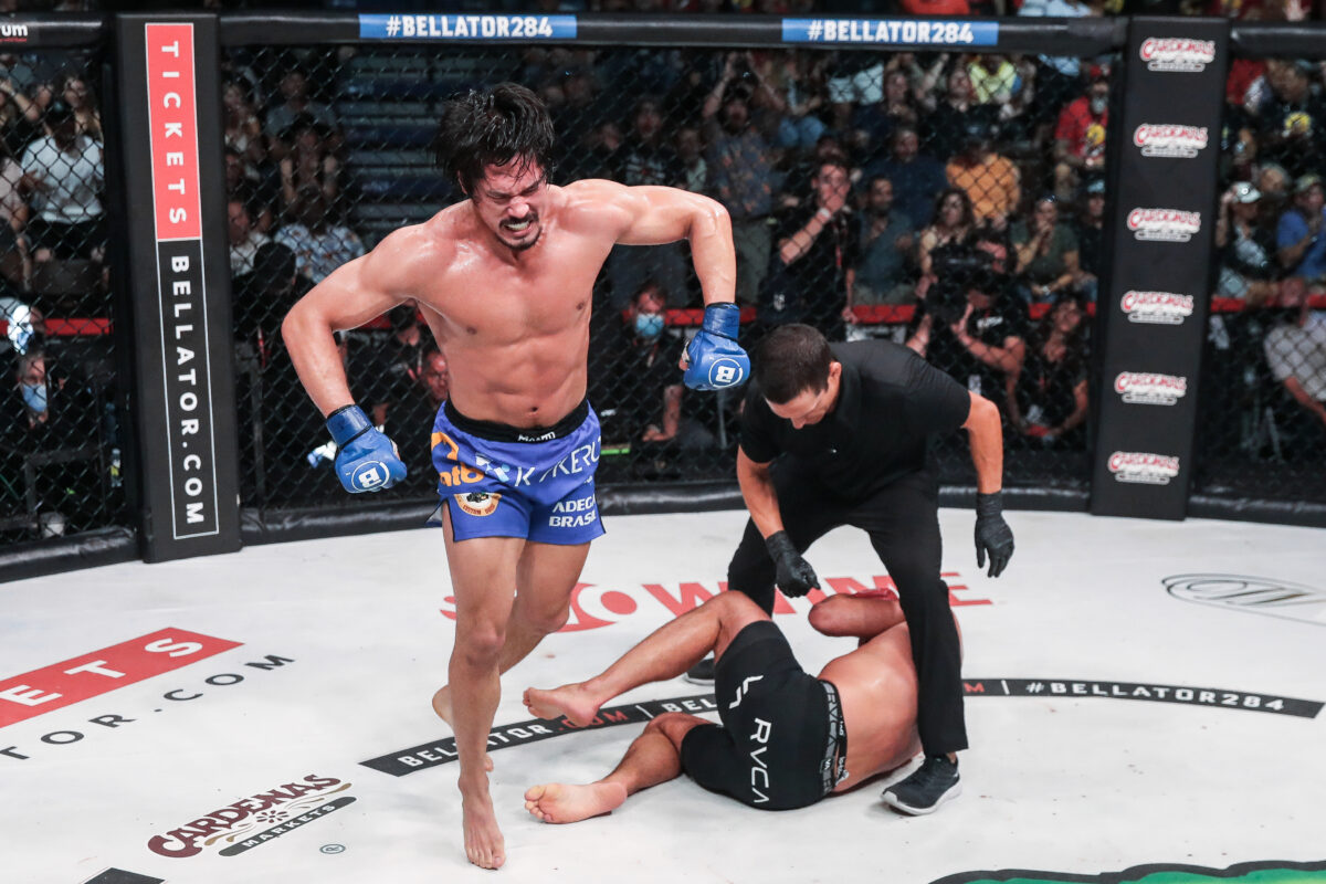 Bellator 284 results: Goiti Yamauchi folds Neiman Gracie with vicious uppercut knockout