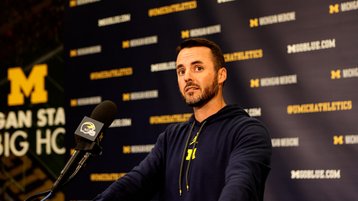 What defensive coordinator Jesse Minter said about Michigan football in fall camp