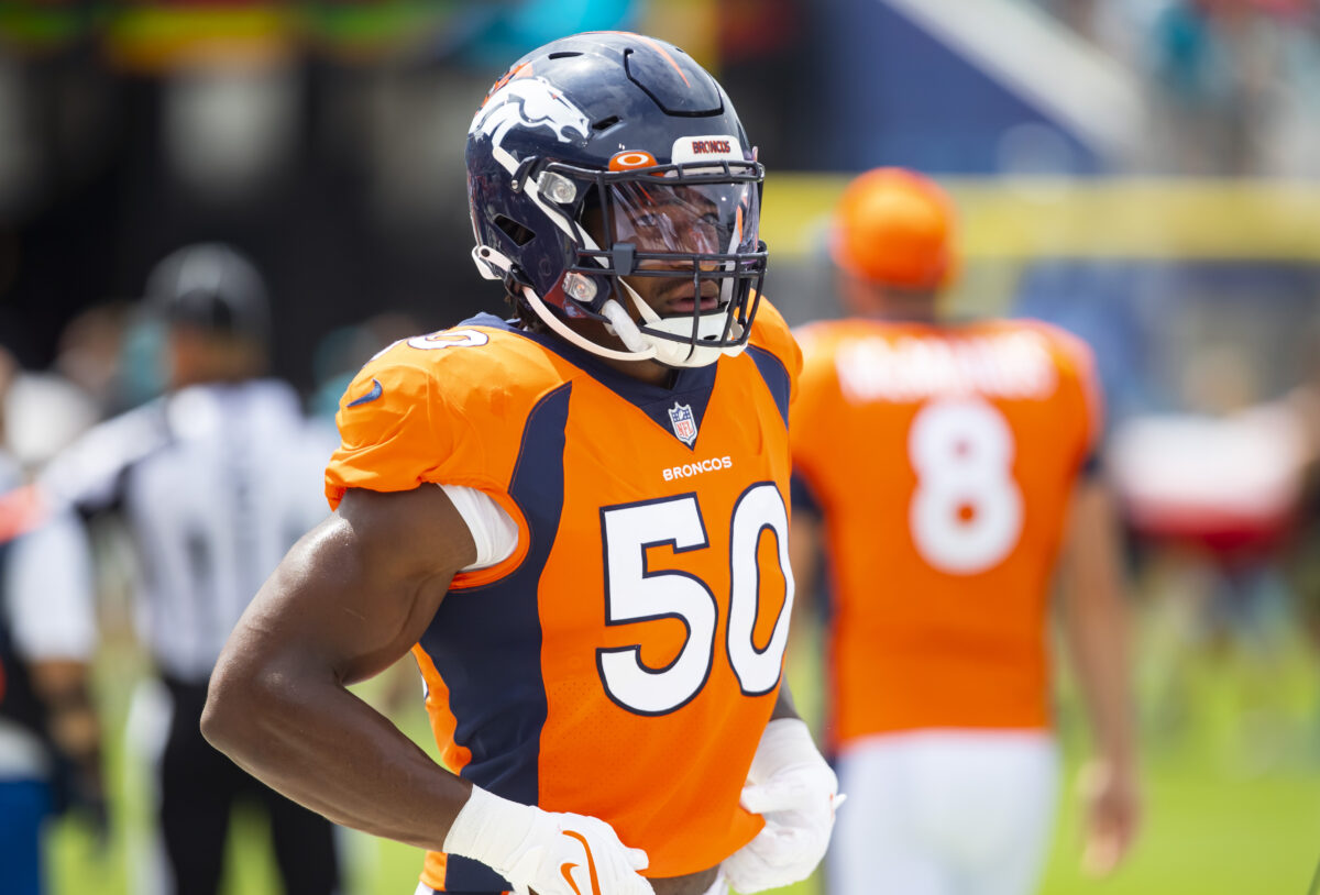 Broncos injuries: Great news for LB Jonas Griffith