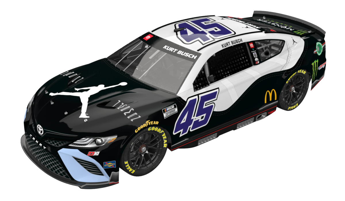 NASCAR’s 23XI Racing shows off latest awesome Air Jordan-inspired paint scheme