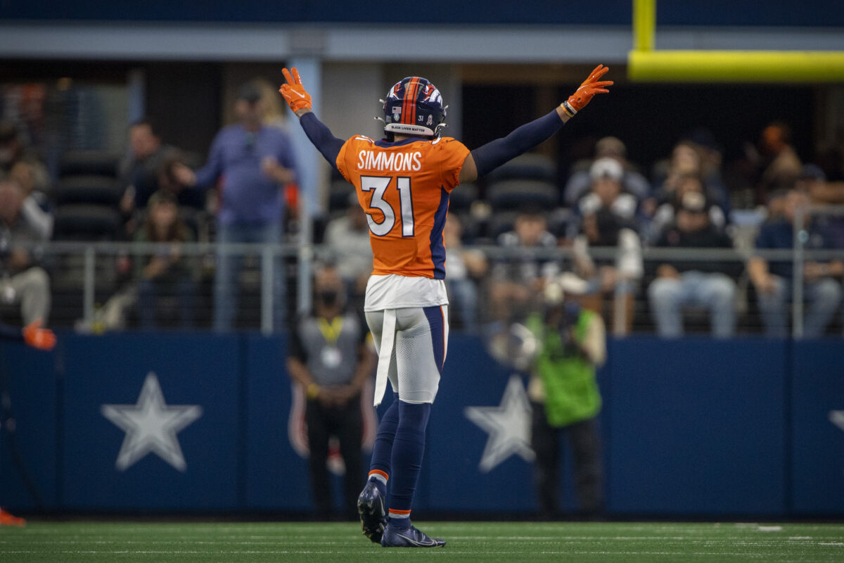 Broncos DB Justin Simmons ranked No. 81 on NFL Network’s Top 100 list