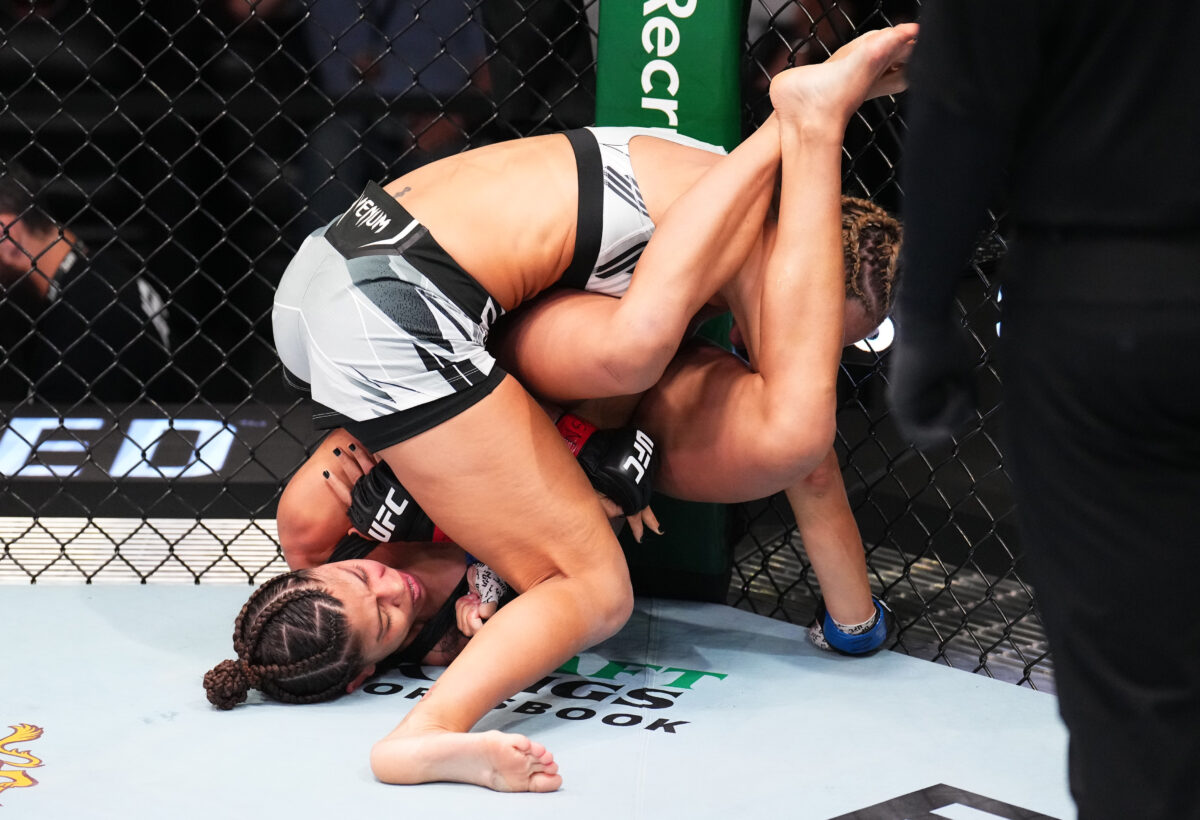 UFC on ESPN 40 results: Mayra Bueno Silva wins by submission after referee polls judges to see if Stephanie Egger tapped