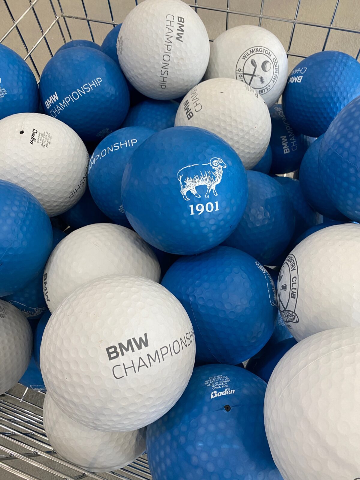 Merchandise at the BMW Championship is going fast (horrible pun intended)
