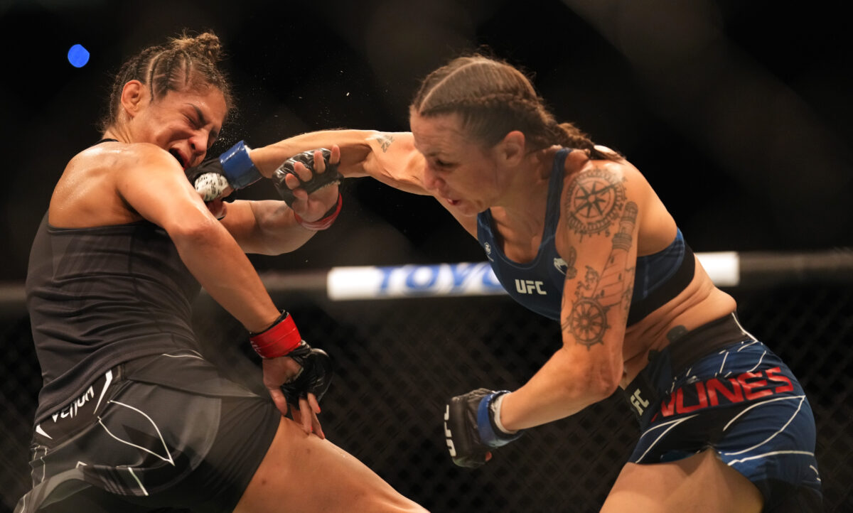 Nina Nunes def. Cynthia Calvillo at UFC on ESPN 41: Best photos