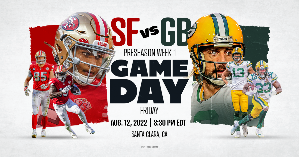 Green Bay Packers vs. San Francisco 49ers, live stream, preview, TV channel, time, odds, how to watch NFL Preseason