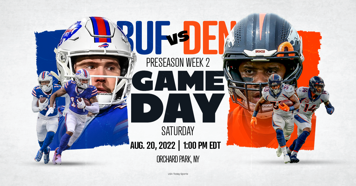 Denver Broncos vs. Buffalo Bills, live stream, preview, TV channel, time, odds, how to watch NFL Preseason