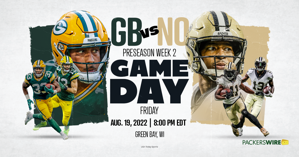 New Orleans Saints vs. Green Bay Packers, live stream, preview, TV channel, time, odds, how to watch NFL Preseason