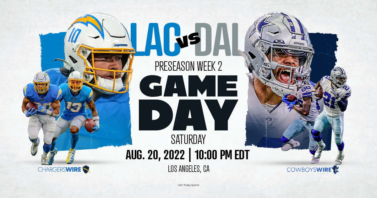 How to watch, wager, live stream, listen to Cowboys-Chargers preseason game