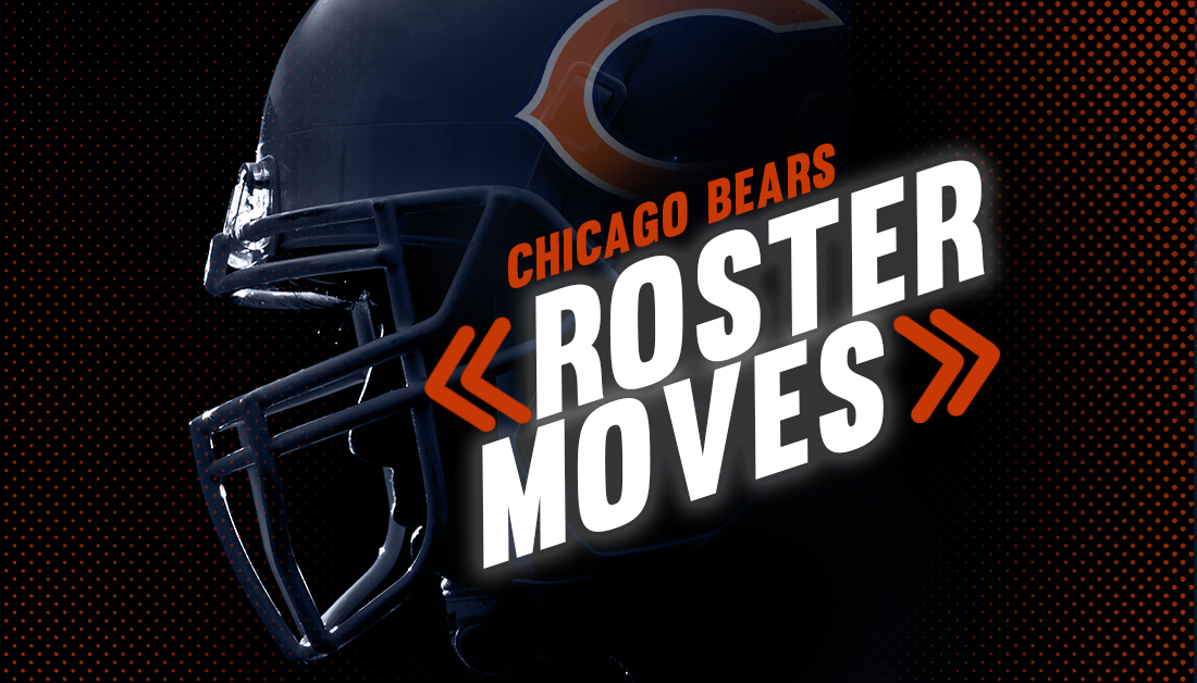 Bears announce flurry of roster moves on Wednesday