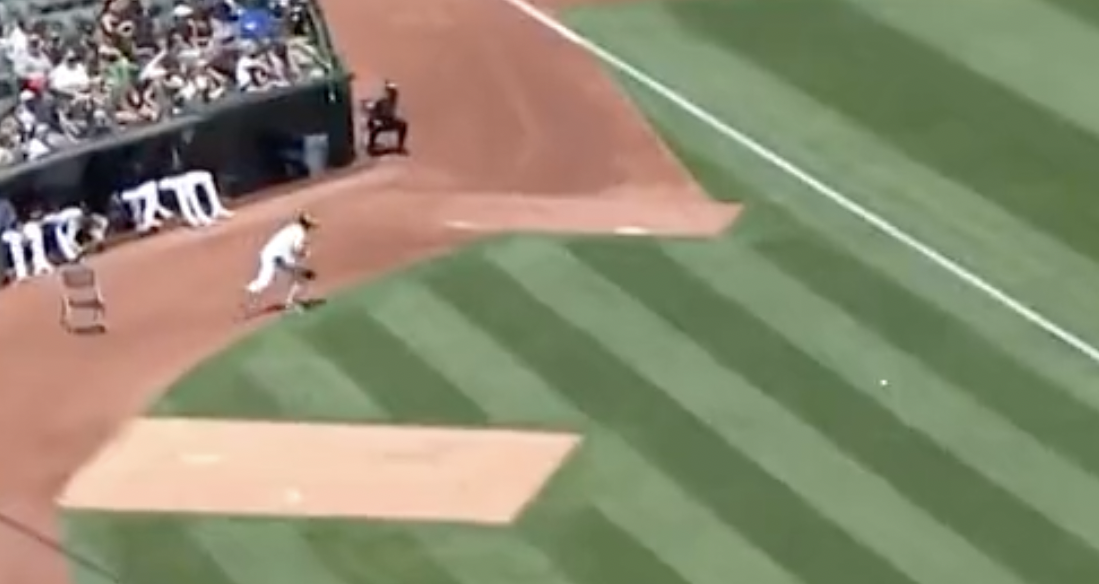 An Athletics ballboy showed more effort on a foul grounder than actual A’s players this season