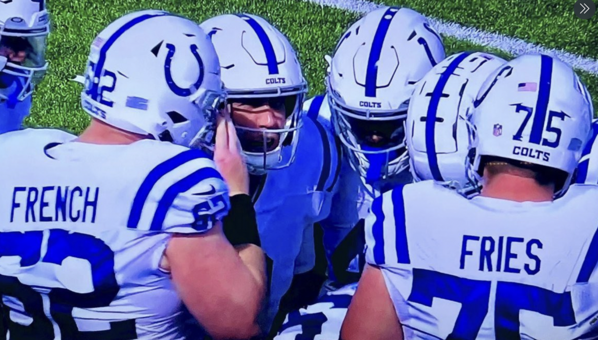 Two Colts linemen had jerseys that read ‘French’ ‘Fries’ and it became an instant meme