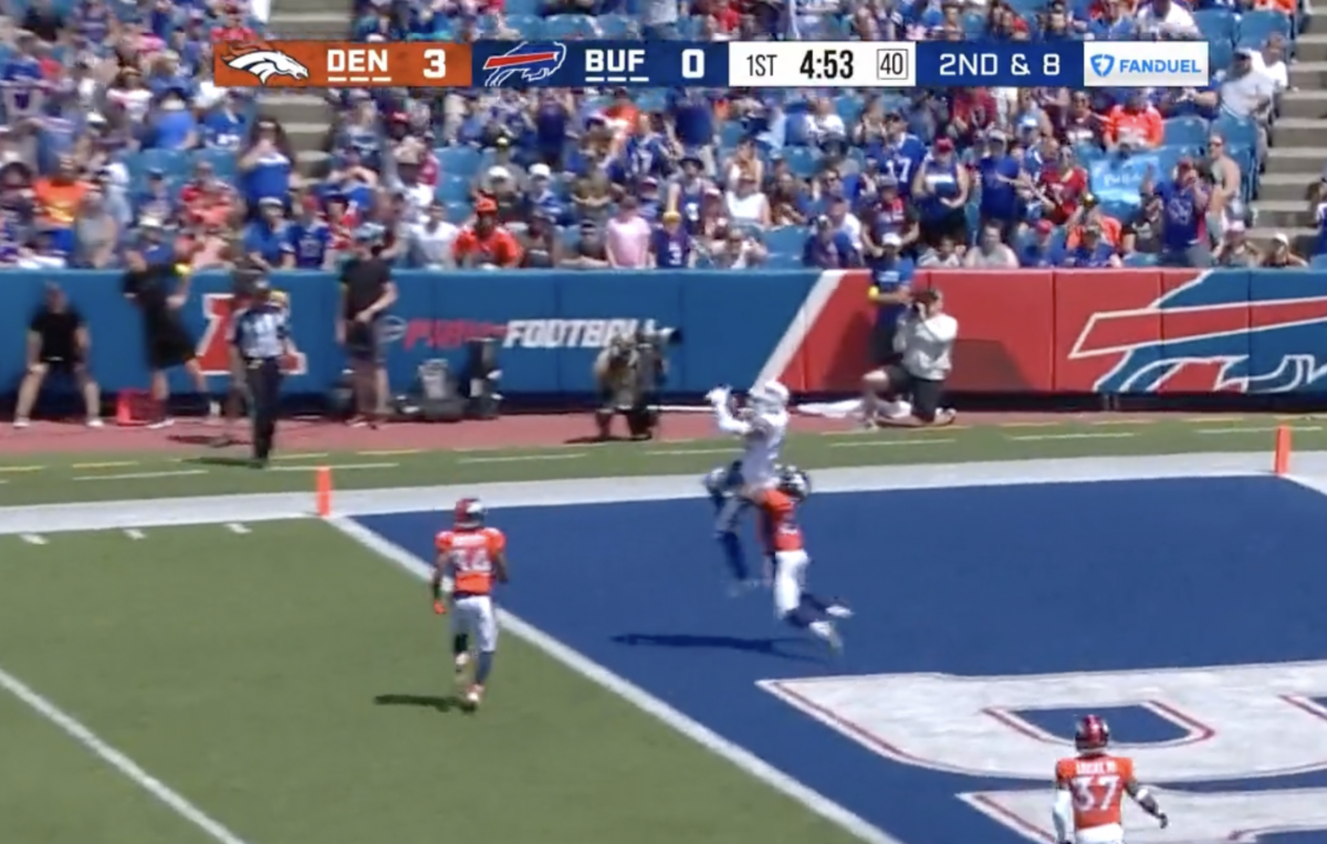 Bills, Josh Allen pick up where they left off as QB launched beautiful rocket TD pass to Gabriel Davis