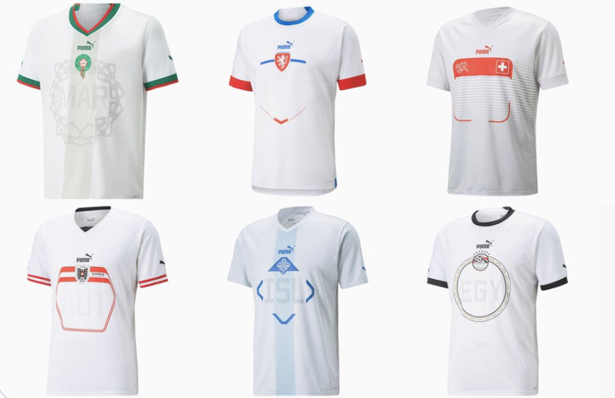 Puma’s new World Cup away kits did not go down well