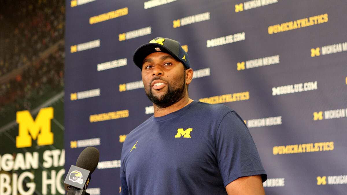 What Michigan co-offensive coordinator Sherrone Moore said about the team in fall camp