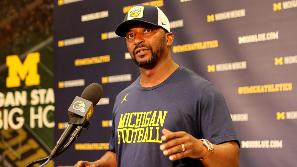 What Steve Clinkscale said about the Michigan football defensive backs in fall camp
