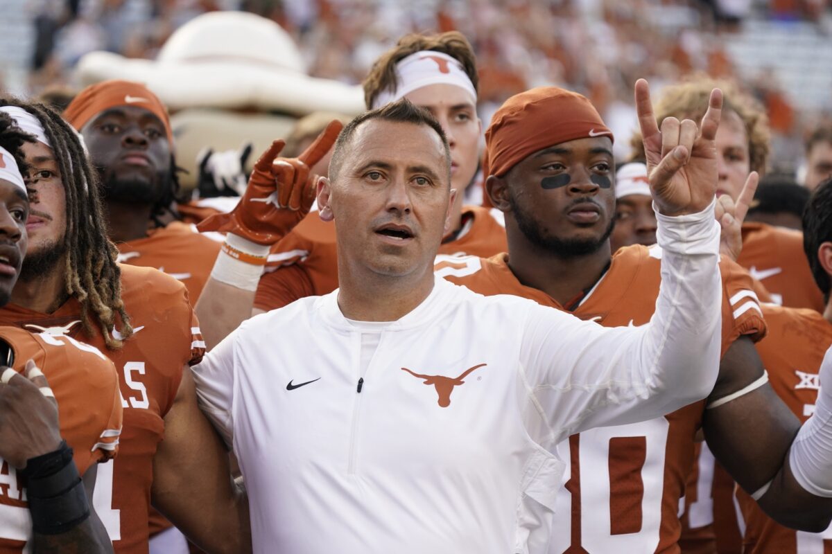 PFF ranks Texas’ 2022 schedule as one of the toughest in the country