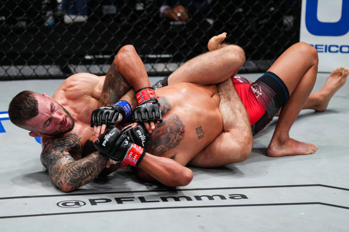 Stevie Ray def. Anthony Pettis at 2022 PFL Playoffs 1: Best photos