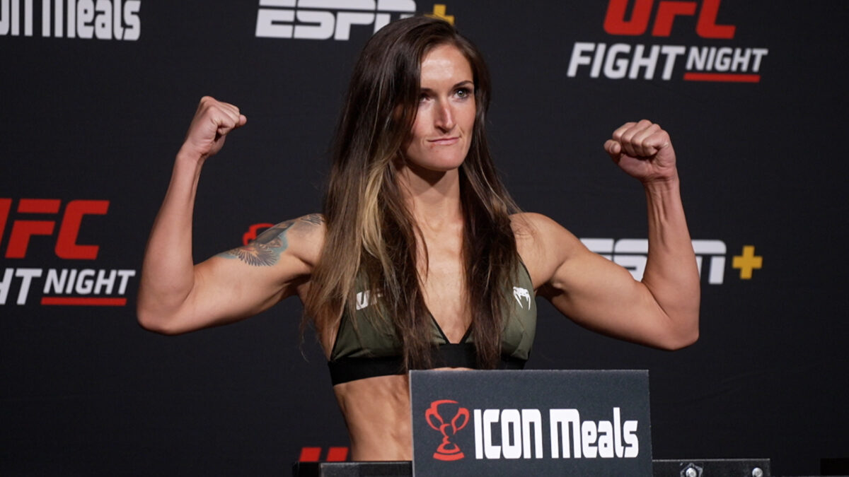 Miranda Maverick says Shanna Young hospitalized, UFC 278 fight canceled