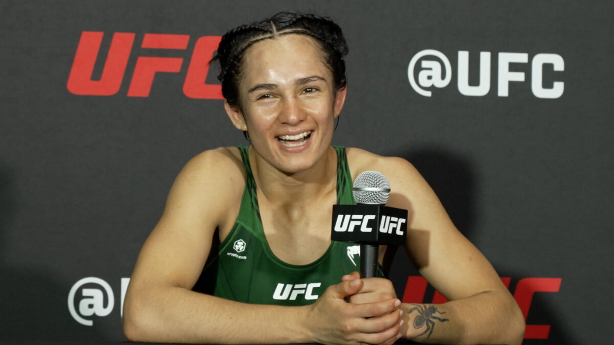 Yazmin Jauregui reveals what Dana White told her after UFC on ESPN 41 win