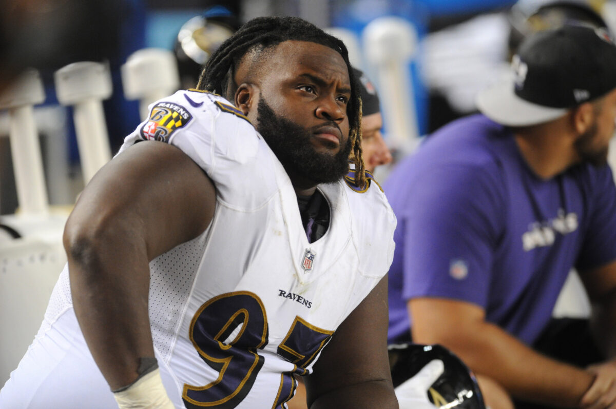 Ravens DL Michael Pierce shares excitement about reuniting with teammates, coaches in Baltimore
