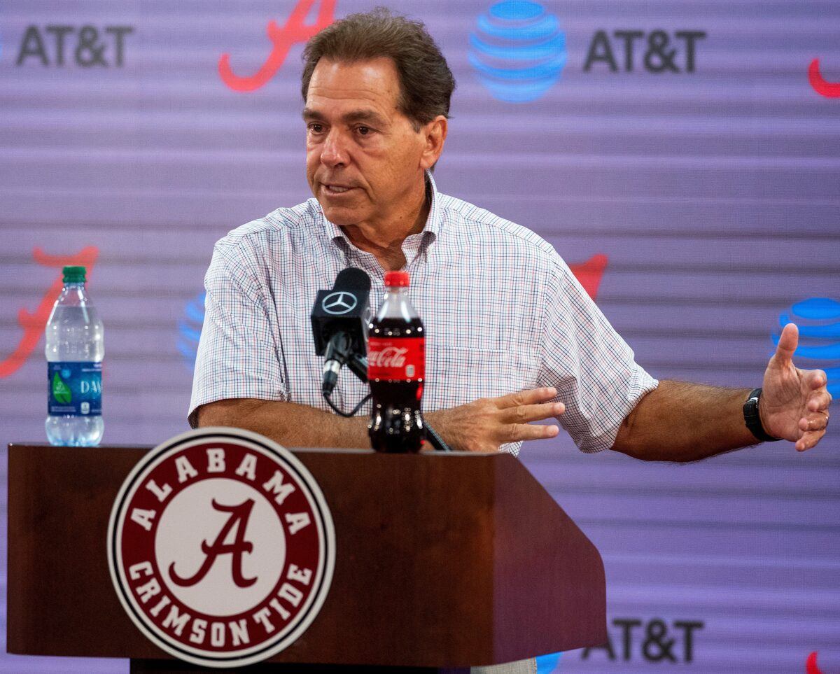 Everything Nick Saban said following Wednesday’s practice